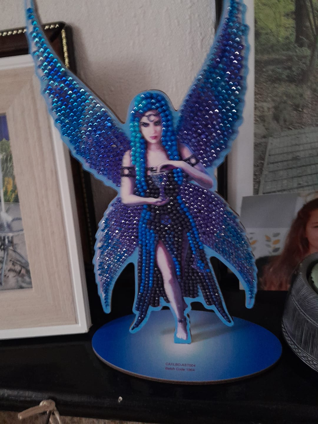 Customer photo review of "Enchantment" by Anne Stokes Crystal Art Buddies XL