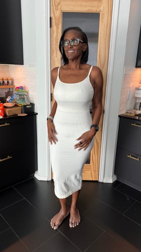 Customer photo review of Contour A Dress
