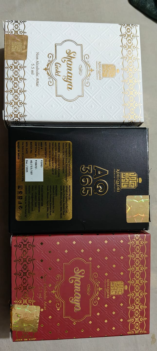 Customer photo review of AQ 365 Luxury Attar Perfume