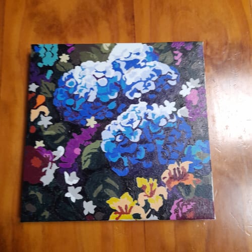Customer photo review of Vibrant Floral Chaos Garden