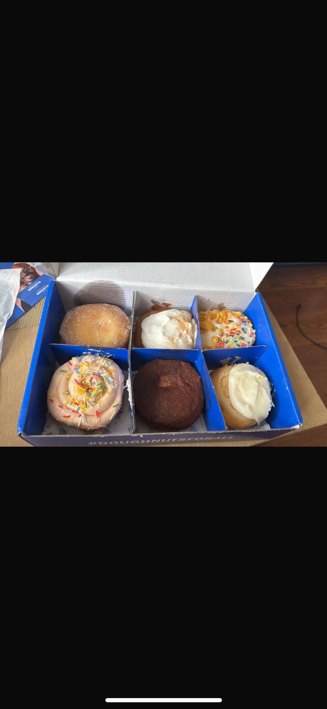 Customer photo review of The Baked Friendly Box (Allergen Free)