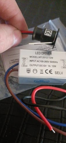 Customer photo review of IP67 Waterproof LED Driver 12W 20W 36W LEDs Power Supply 12V Input AC100-265V Power For DC12V Lighting Transformer