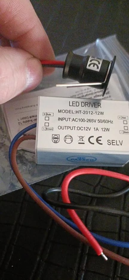 Customer photo review of IP67 Waterproof LED Driver 12W 20W 36W LEDs Power Supply 12V Input AC100-265V Power For DC12V Lighting Transformer