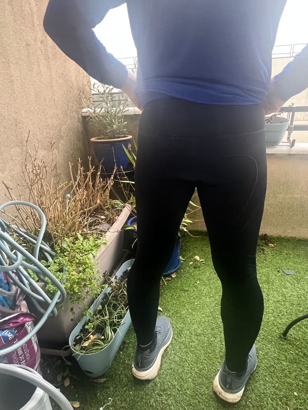 Customer photo review of Legging de Compression avec Maintien et Ceinture
