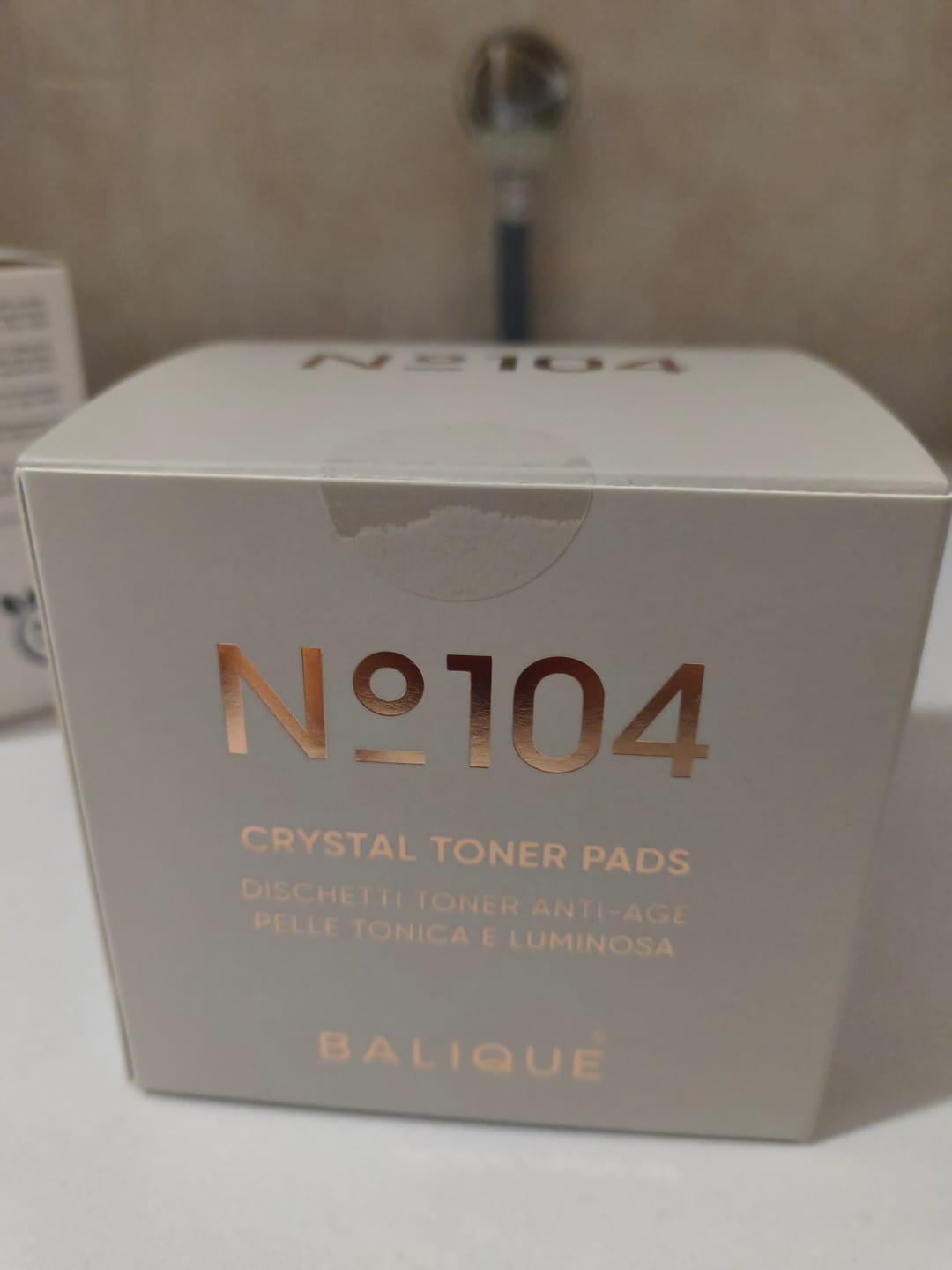 Customer photo review of N°104 - CRYSTAL TONER PADS