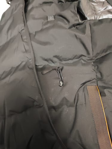 Customer photo review of Heizweste Mit Kapuze