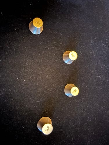 Customer photo review of Weights Game by TCC Magic