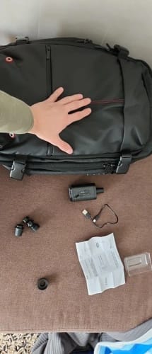 Customer photo review of The Spacesaver Travel Bag