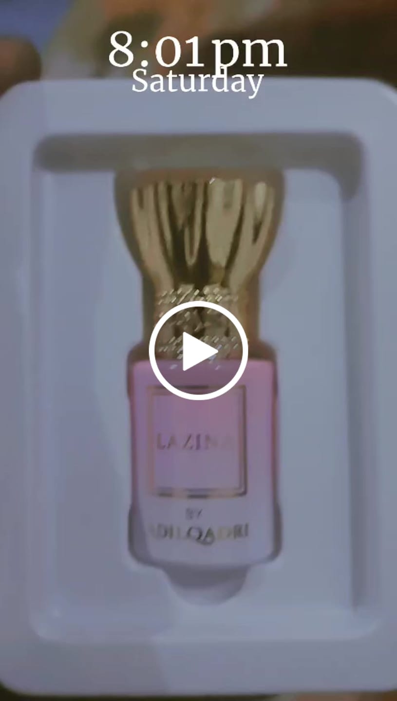 Customer video review of Lazina Luxury Attar Perfume 5.5 ML