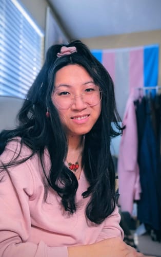 Customer photo review of Nana Eyeglasses