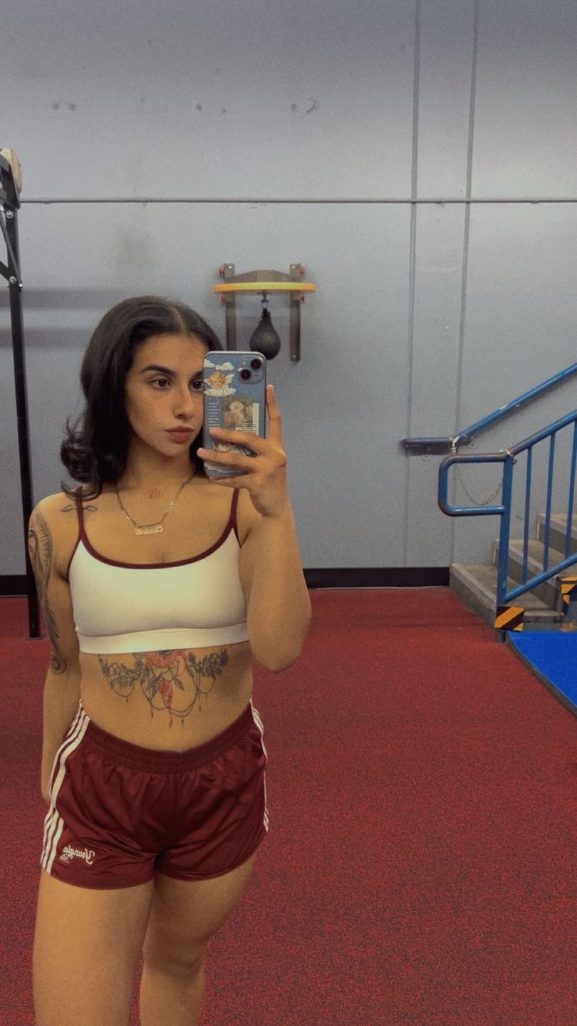Customer photo review of W3162 - Golds Iron Legacy Sports Bra