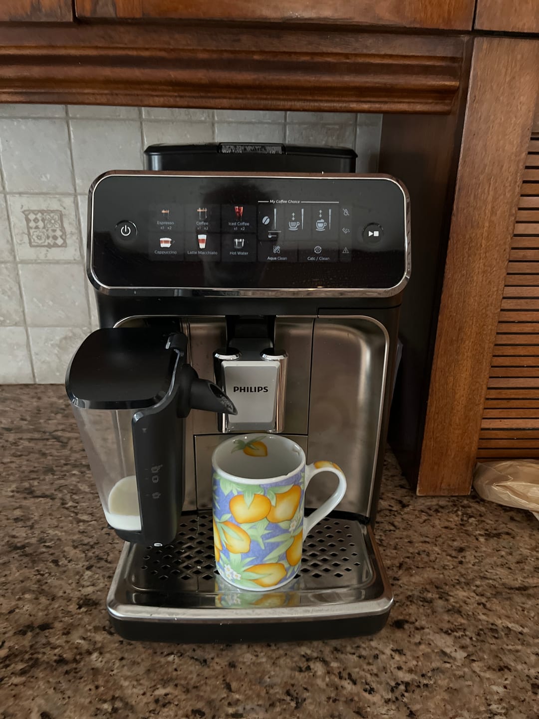 Customer photo review of Philips - Series 3300 LatteGo (SilentBrew) EP3347/90