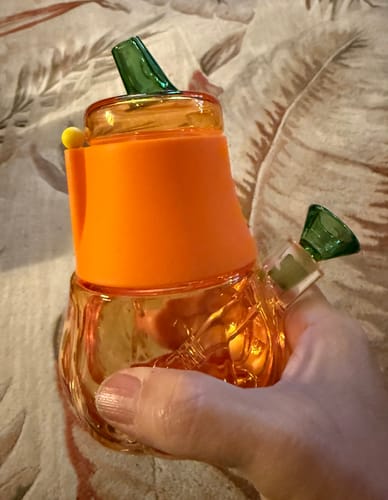 Customer photo review of Bong Percolator Tube - Spooky Ghost 👻