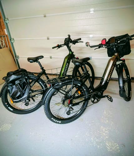 Customer photo review of Lankeleisi MG600 Lite 250W 27.5" Electric Trekking Bike 720Wh SUV E-bike with Torque Sensor 36V 20Ah Battery [Pre-order]