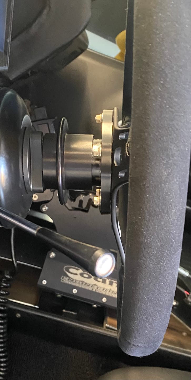 Customer photo review of Motion GM/Ford Bolt-On SFI Steering Quick Release Hub 5/6 Bolt Pattern 15-270