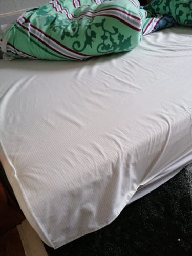 Customer photo review of Erdungs-Bettlaken | Standard