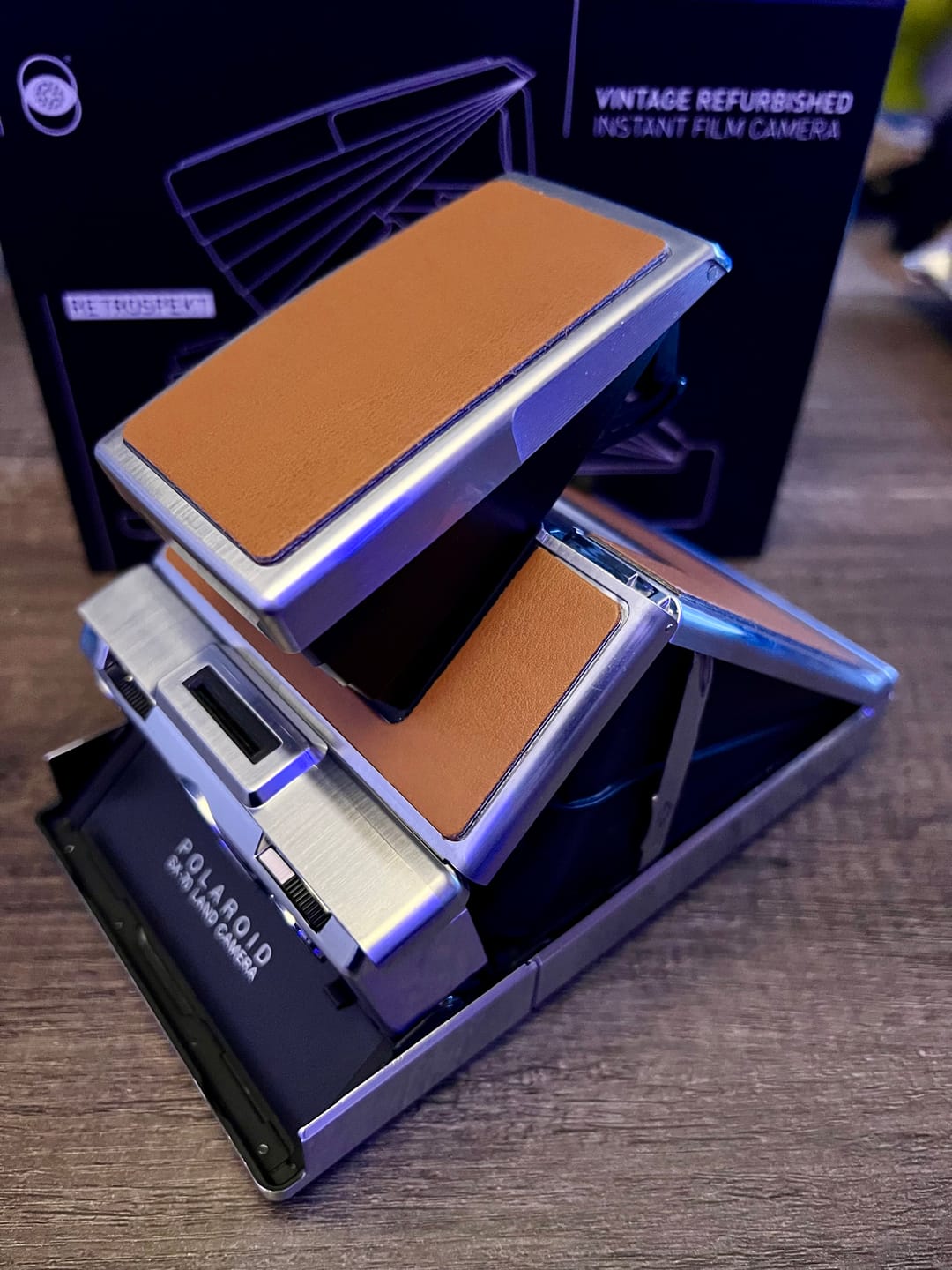 Customer photo review of Polaroid SX-70 to 600 Film Conversion with Repair Service (Non-Autofocus Models)
