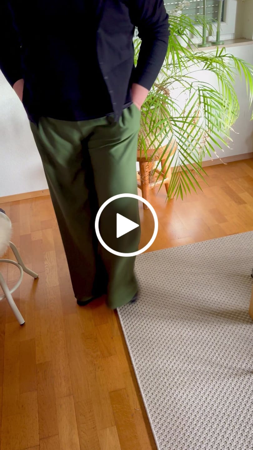 Customer video review of KLARA.K Wide Leg Pants