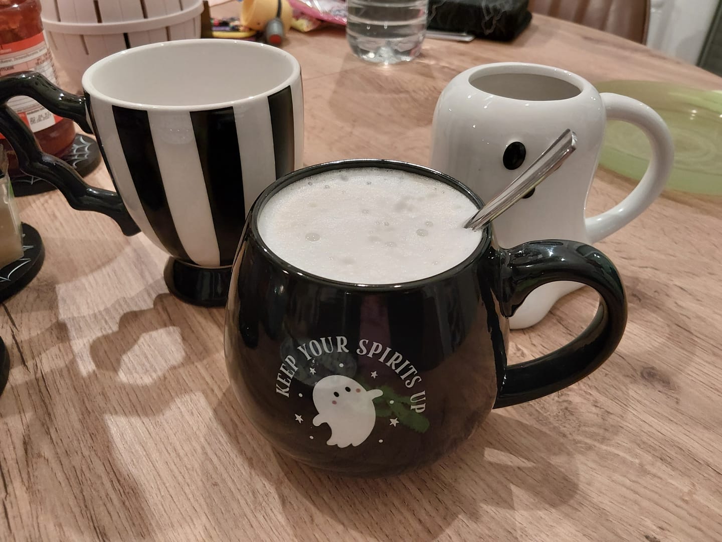 Customer photo review of Geister-Tasse Keep Your Spirits Up 500 ml