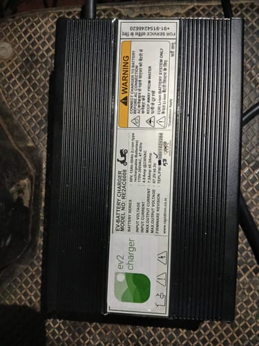 Customer photo review of Ampere Electric Scooter Charger - 67V 7.5A Lithium Battery Charger (Phase 1) - Magnus Ex & Zeal Ex