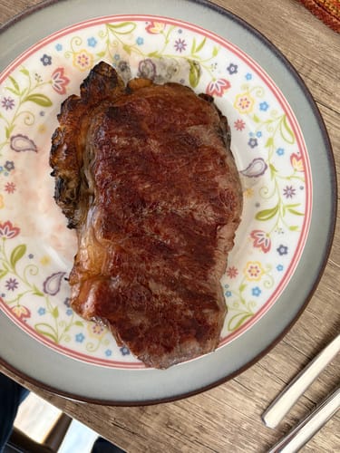 Customer photo review of Meat'n'Food fullblood Wagyu Rumpsteak