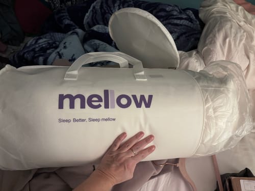 Customer photo review of MarshMellow Comforter