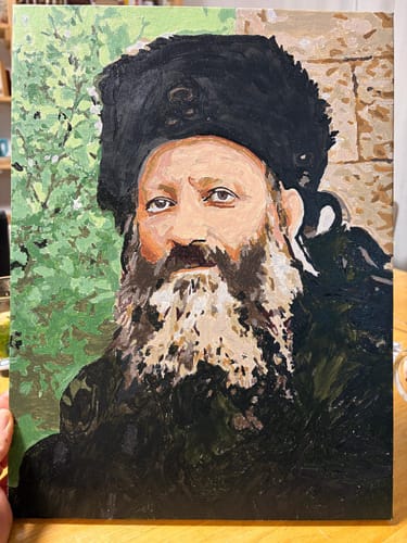 Customer photo review of צביעה לפי מספרים בעיצוב אישי