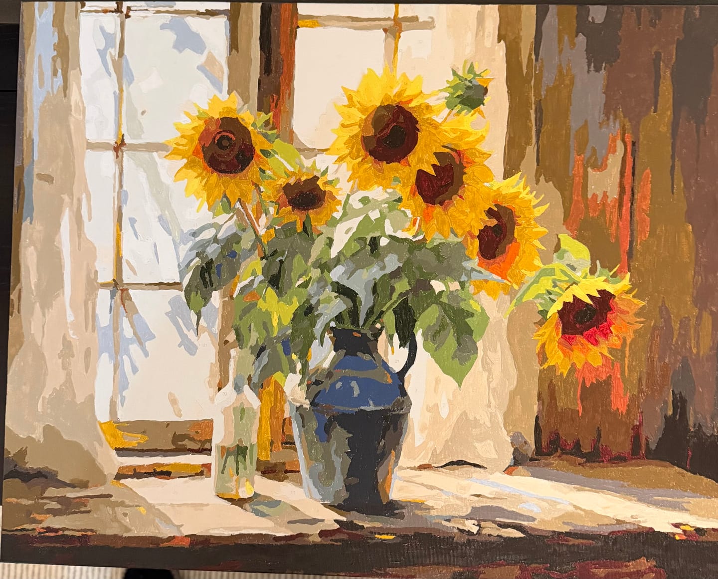 Customer photo review of Sunflowers Window Light