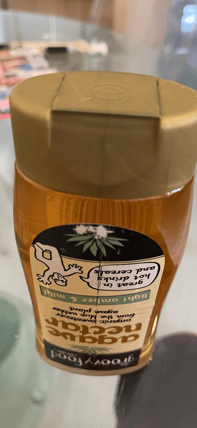 Customer photo review of The Groovy Food Company Agave Nectar – Mild – 250ml