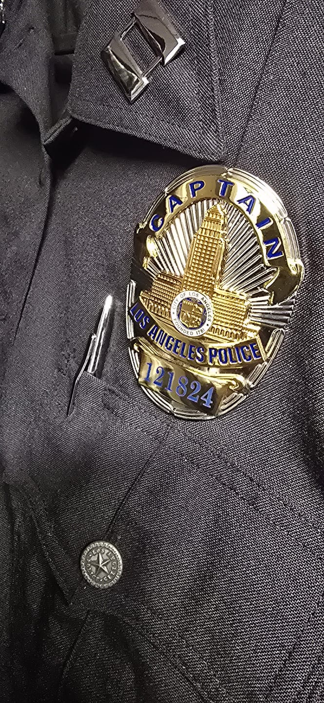 Customer photo review of Custom Badge Number Charges
