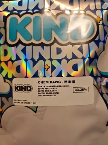 Customer photo review of Chem Dawg - Minis - 28 Grams - Hybrid