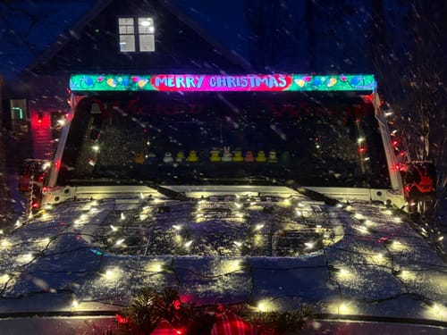 Customer photo review of Graphic InsertZ | Merry Christmas 2025