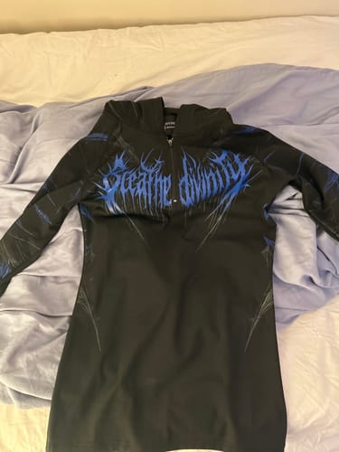 Customer photo review of Void Tech™ Pulsefire Hoodie Compression [BLUE]