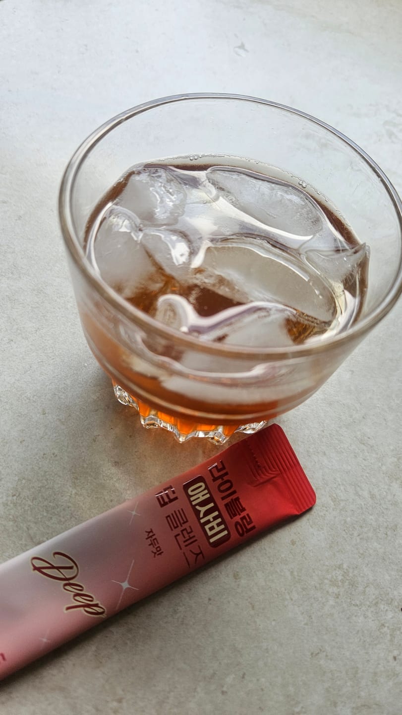 Customer photo review of Liveling ACV Deep Cleanse - Plum (15ml x 30ea)