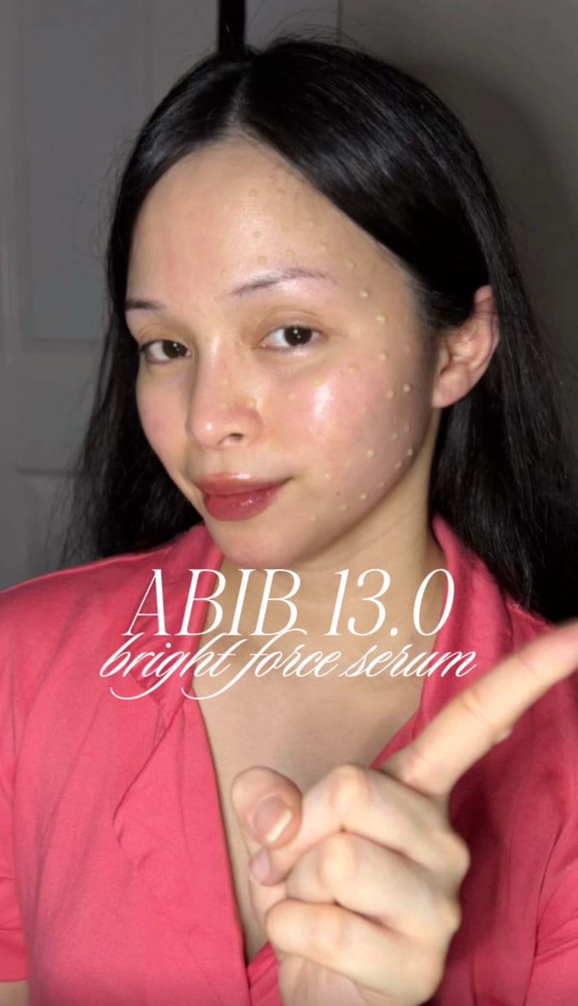 Customer photo review of Bright force serum 13.0 pump