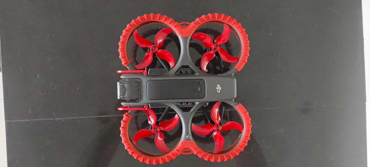 Customer photo review of DJI Avata 2 STEALTH Upgrade Propellers - x4 Red