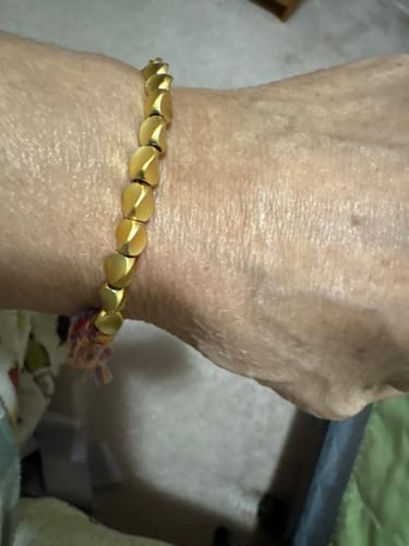 Customer photo review of 2 Tibetan Bracelets of Fortune