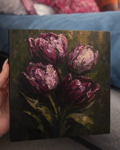 Customer photo review of Twilight Tulips