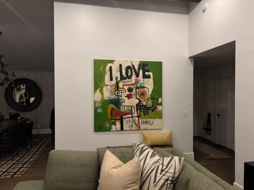 Customer review photo for Abstract Graffiti Art #GA139