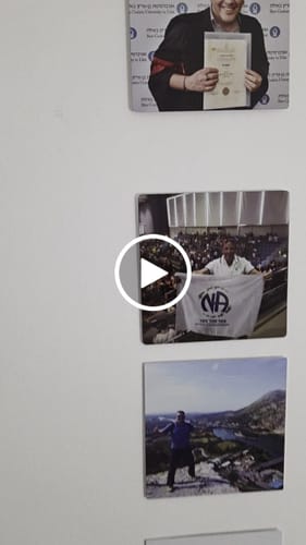 Customer video review of קיר תמונות מתמגנטות