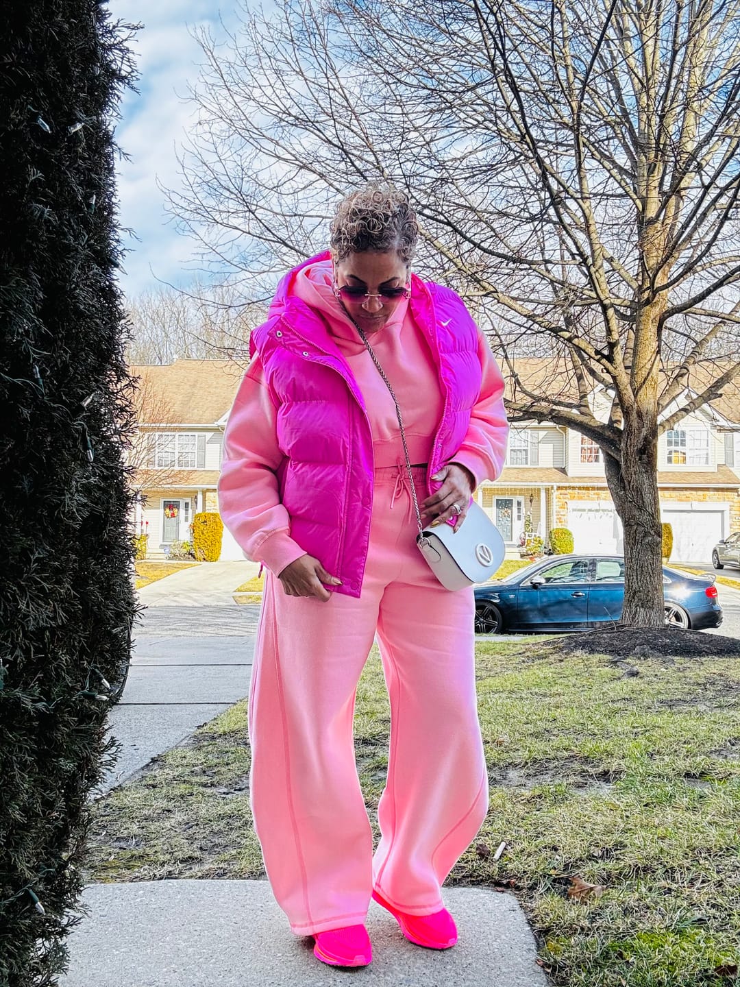 Customer photo review of Soufflé Cropped Hoodie Sets