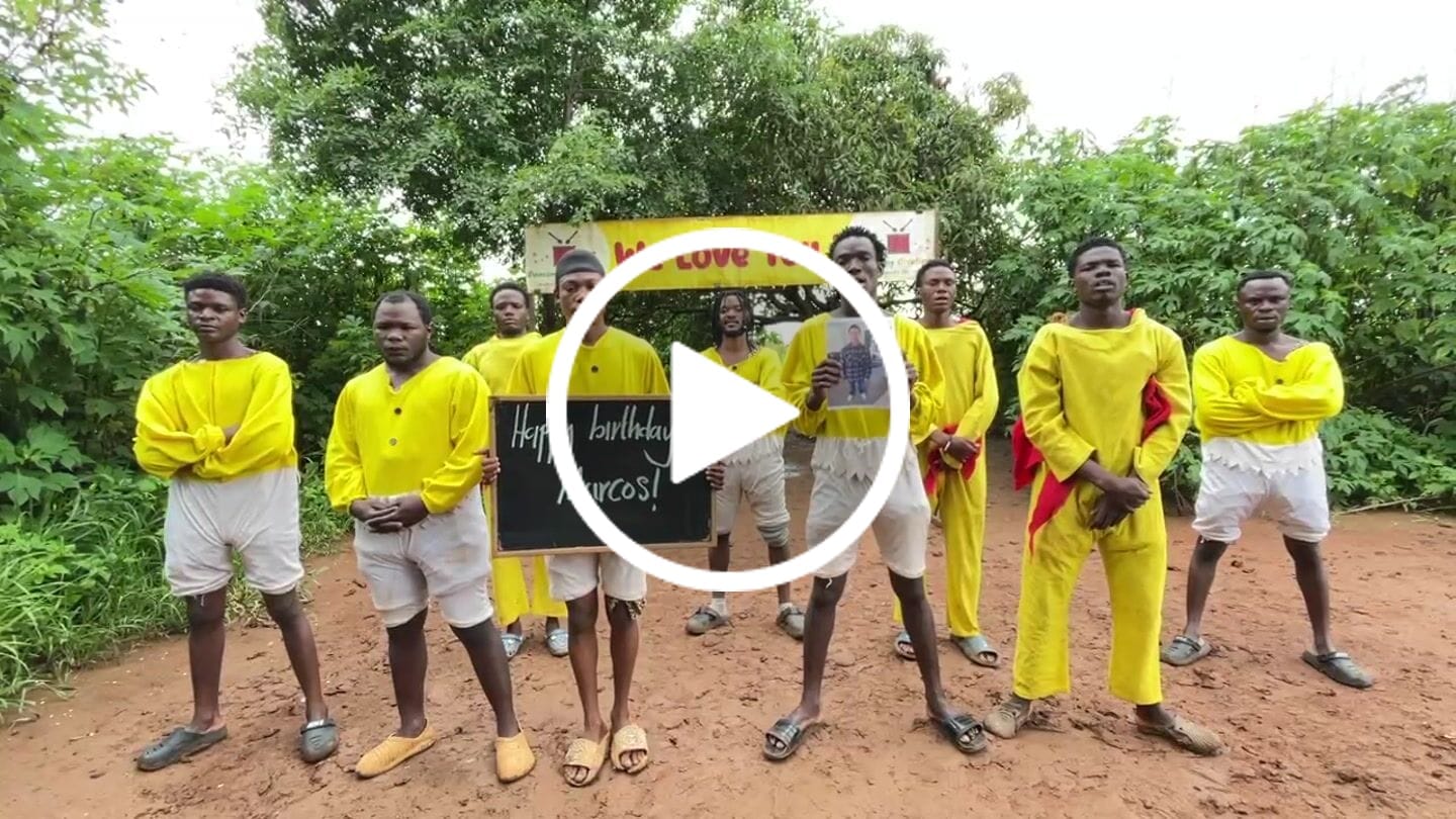 Customer video review of Greeting Video from Africa