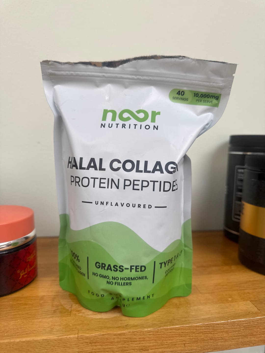 Customer photo review of Halal Collagen Powder