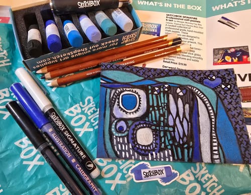 Customer photo review of SketchBox Premium Monthly Plan