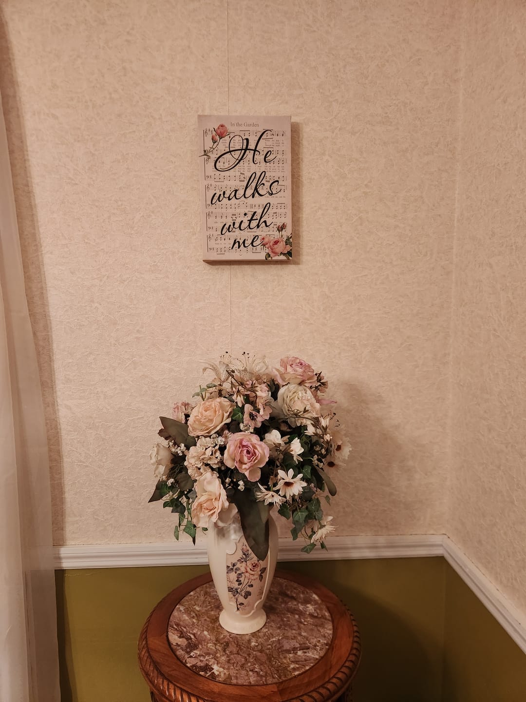 Customer photo review of Christian Wall Art: Amazing Grace How Sweet The Sound, Sheet Music, Christian Song Lyrics Canvas Art