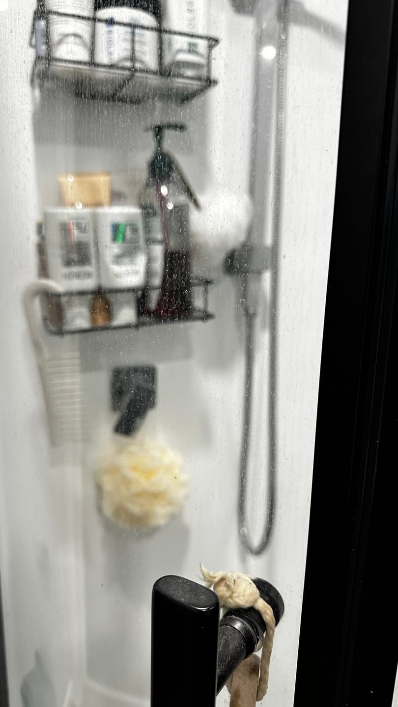 Customer photo review of GLASSGUARD™ Glass Restoration Stain Remover Diamond Edition