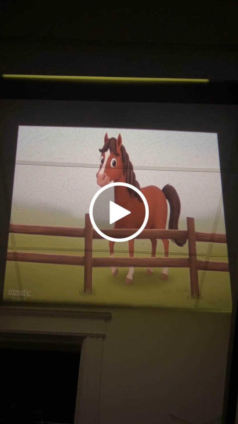 Customer video review of Ozmotic Learning Projector