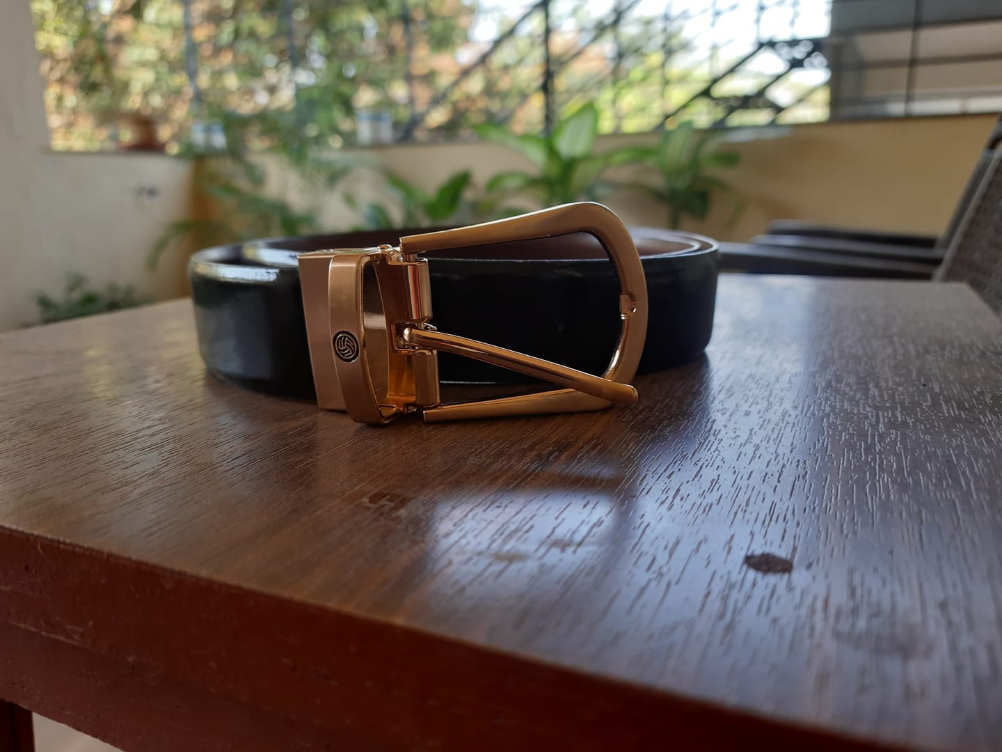 Customer photo review of Bacca Bucci Reversible Genuine Leather Formal Dress Belts