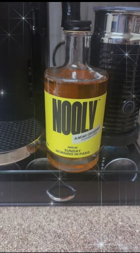 Customer photo review of Almond Coffee Syrup