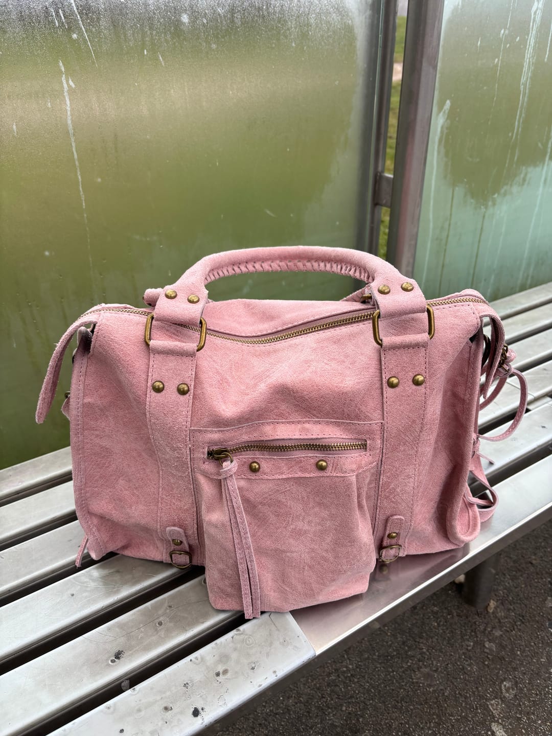 Customer photo review of It girl bag vanilla pink